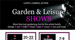 Desktop Screenshot of gardenshow.co.za