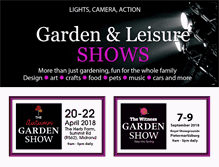 Tablet Screenshot of gardenshow.co.za